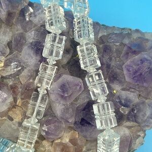 Mid Century Crystal Necklace